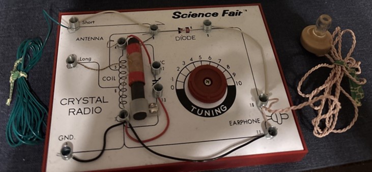 My first radio experiment – Crystal Radio