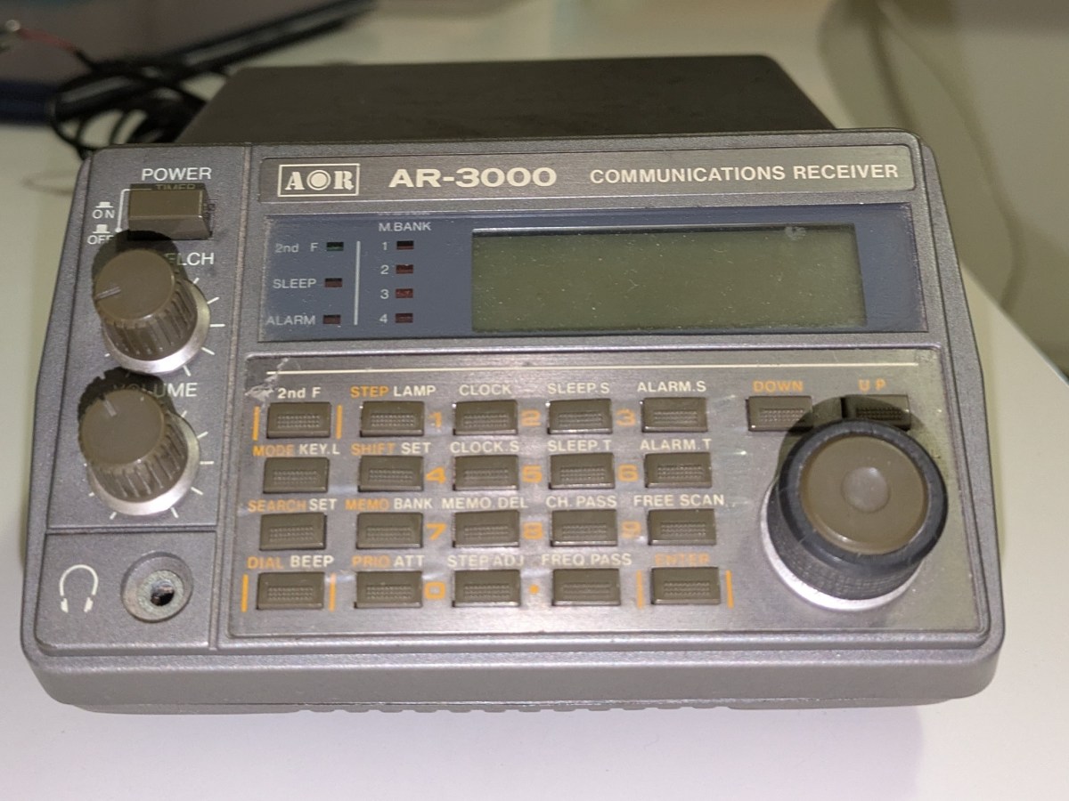 AOR AR-3000 Troubleshooting – PLL&nbsp;error