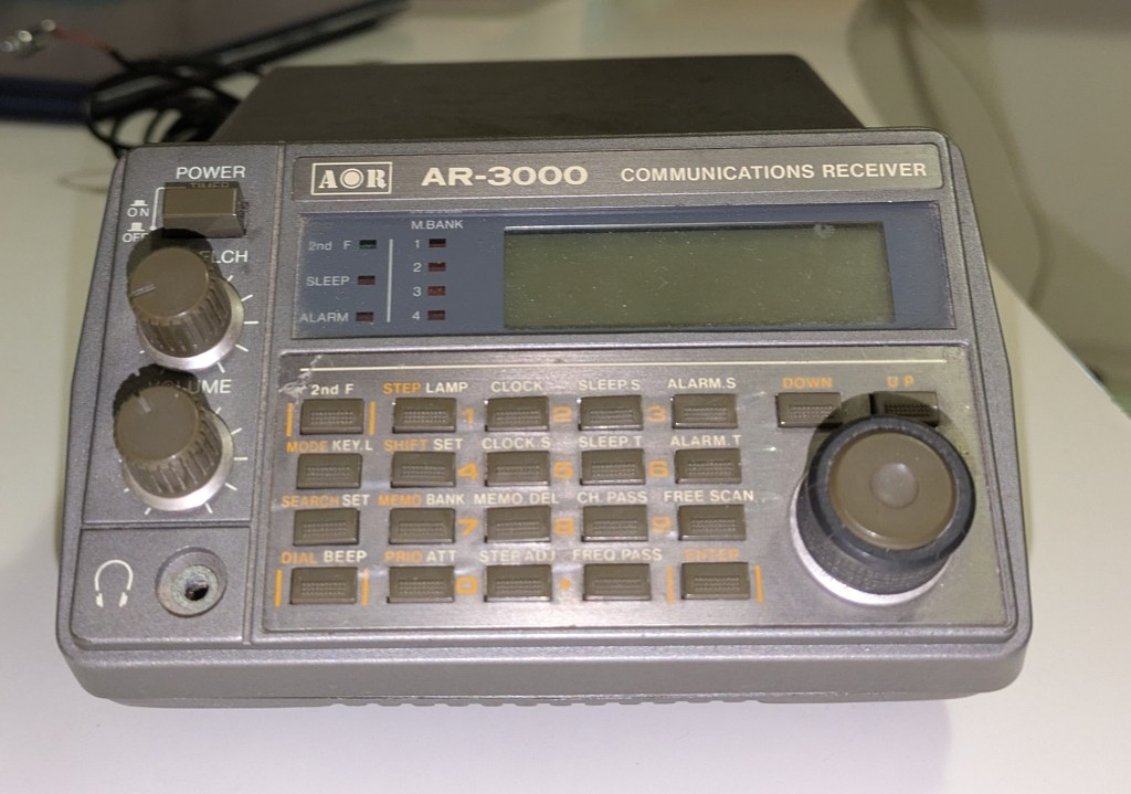AOR AR-3000 Troubleshooting – PLL&nbsp;error